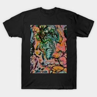 Abstract fluid art T-Shirt